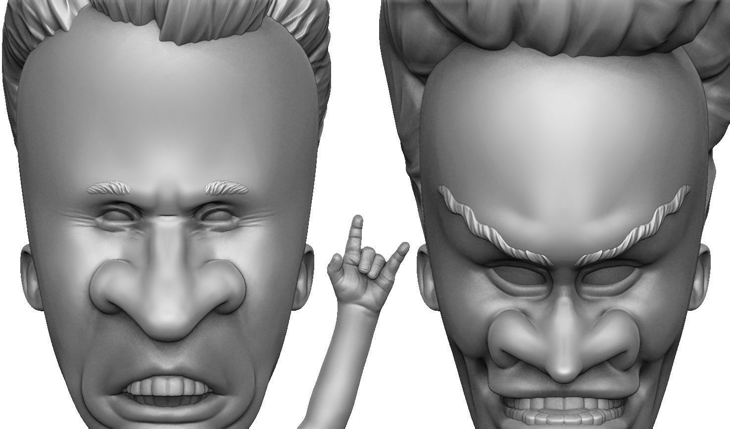 BEAVIS AND BUTT-HEAD FOR 3D PRINT STL 3D print model_27