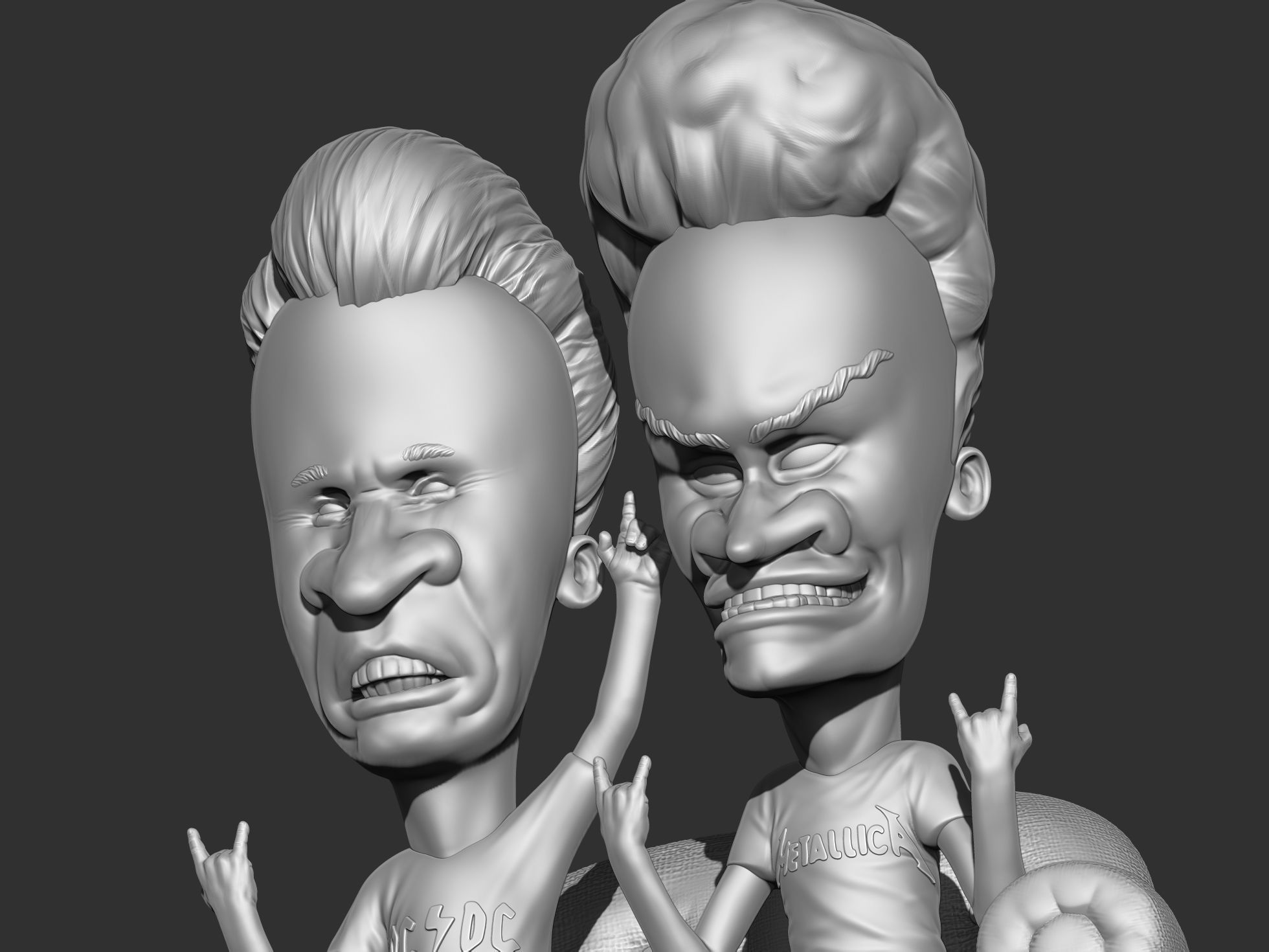 BEAVIS AND BUTT-HEAD FOR 3D PRINT STL 3D print model_29