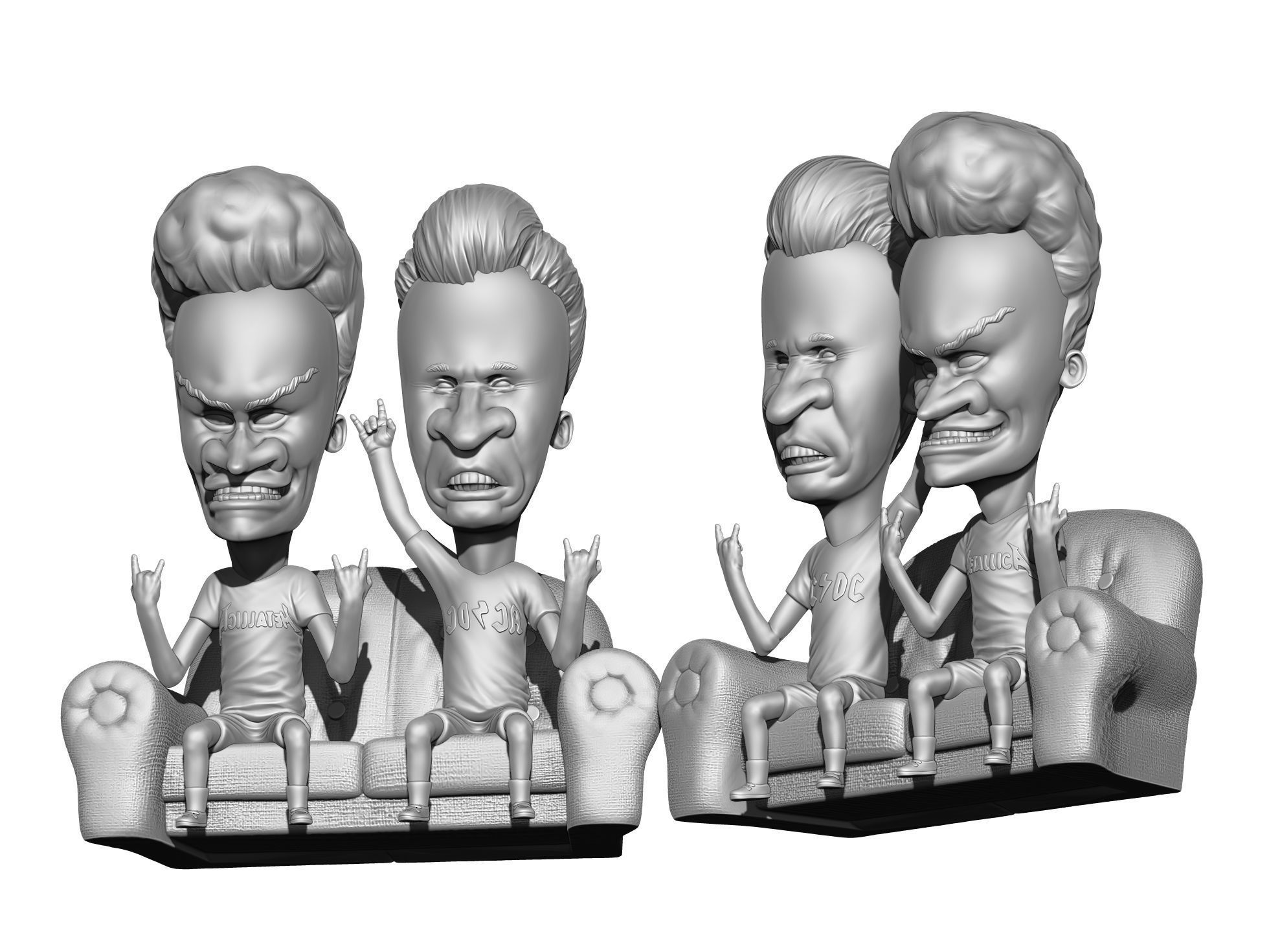 BEAVIS AND BUTT-HEAD FOR 3D PRINT STL 3D print model_10