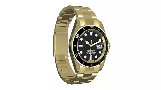 Watch Submariner Date Yellow Gold - Black Dial