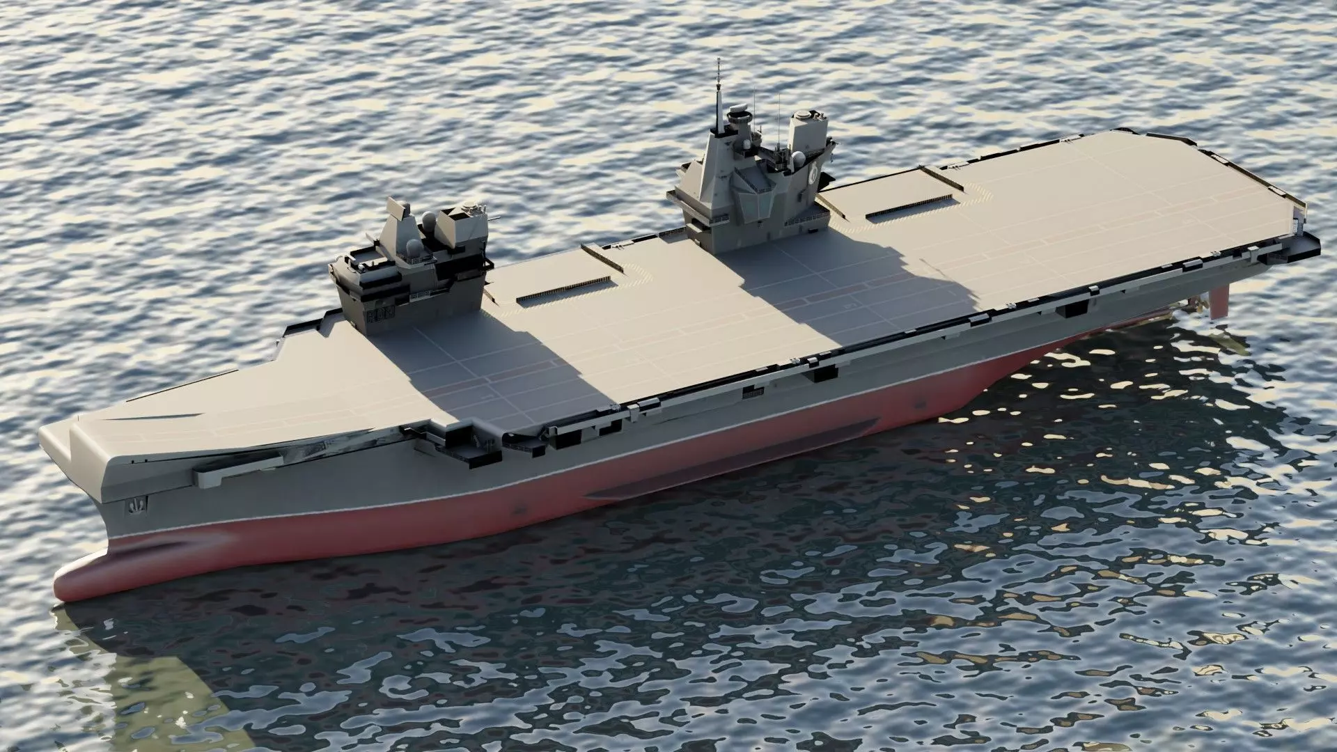 HMS Queen Elizabeth 3D model_0