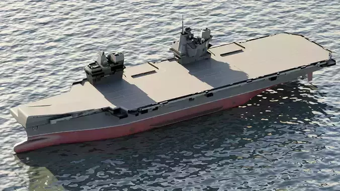 HMS Queen Elizabeth 3D model