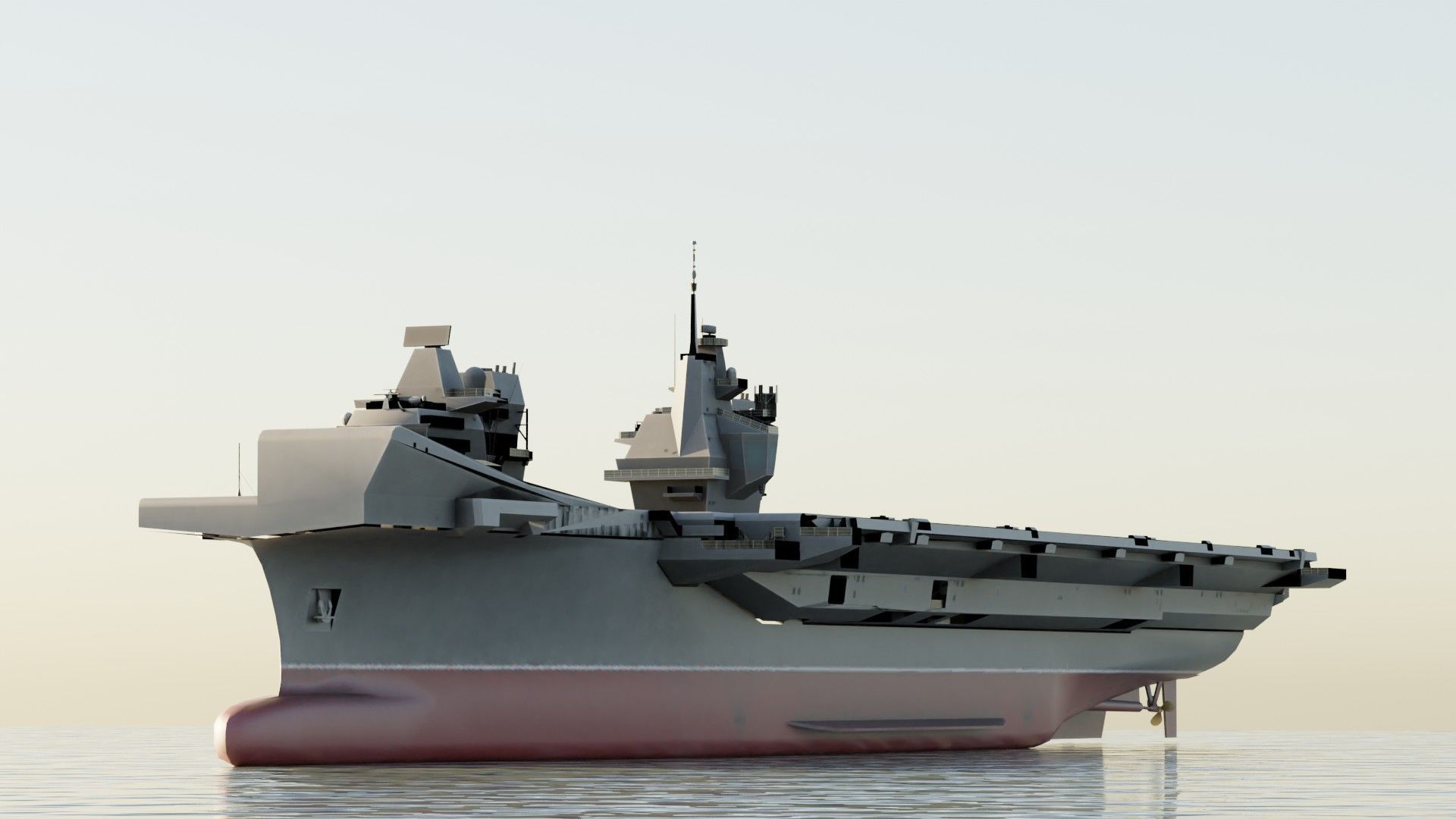 HMS Queen Elizabeth 3D model_5