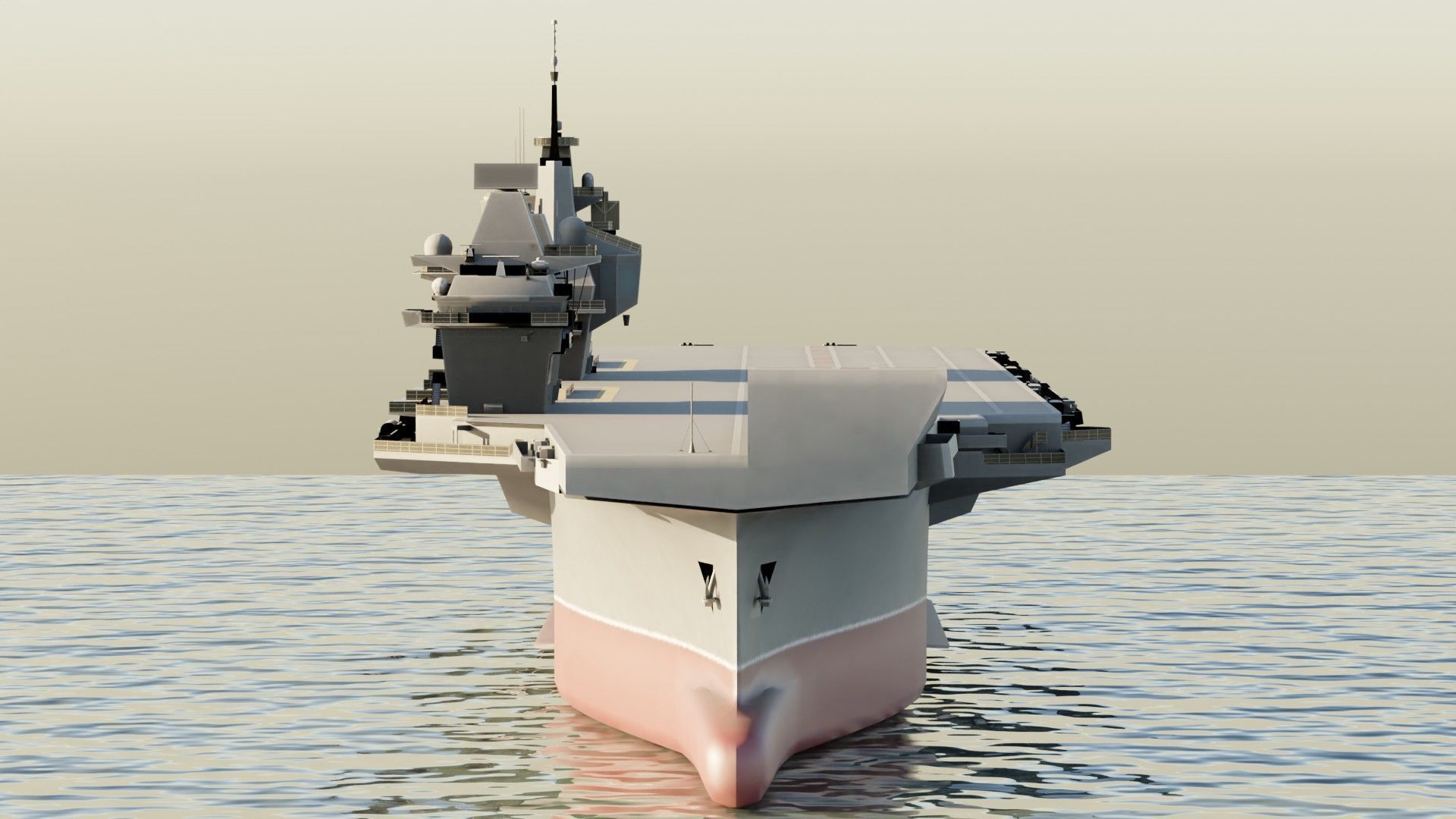 HMS Queen Elizabeth 3D model_4