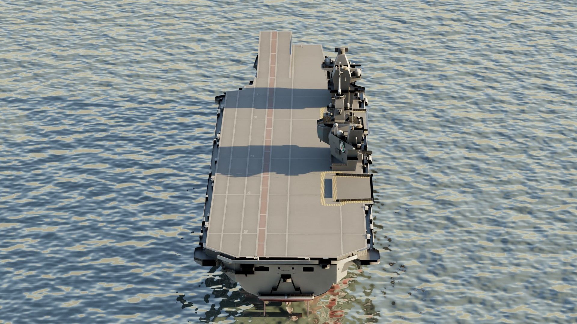 HMS Queen Elizabeth 3D model_1