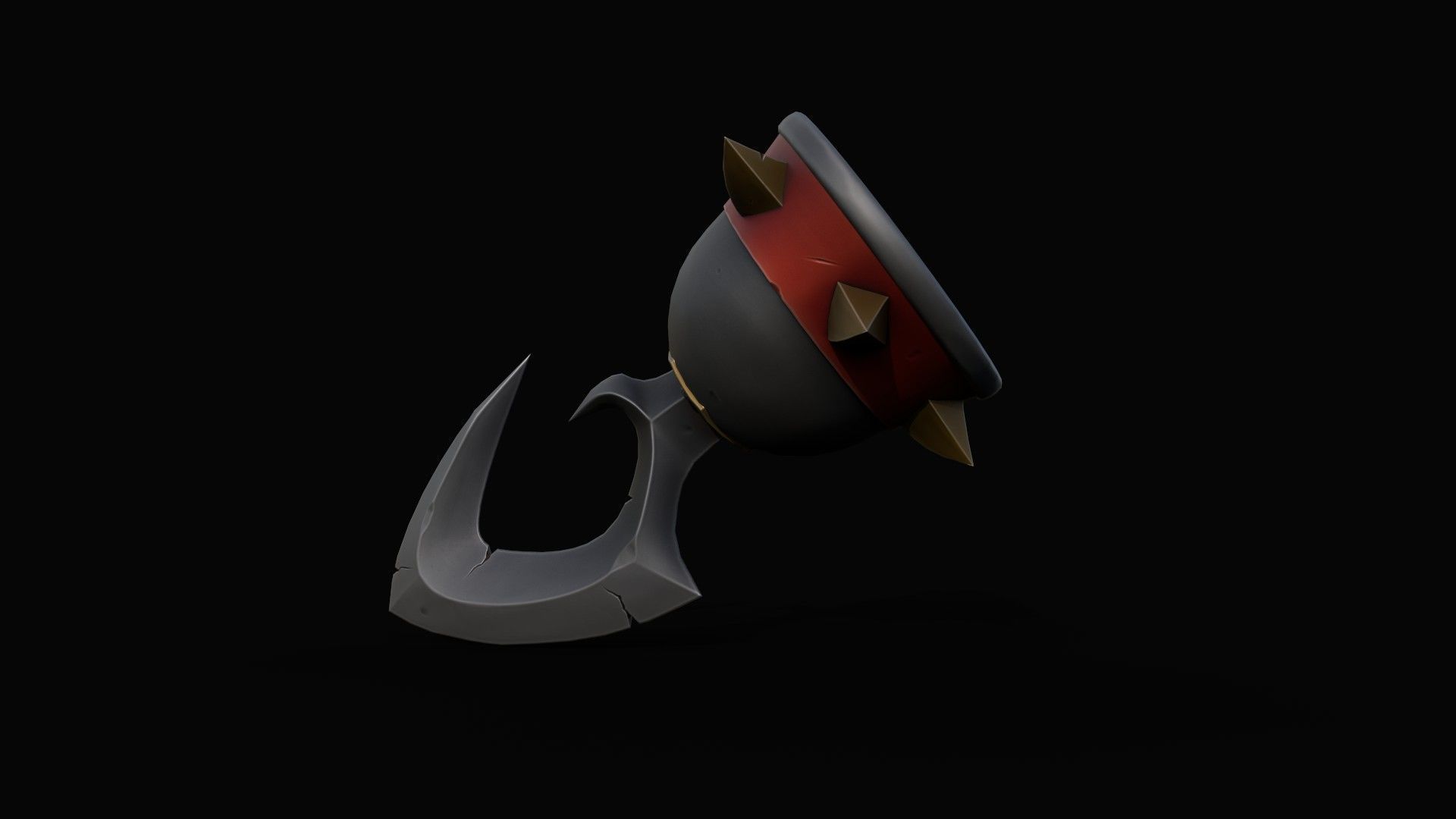 Cleaver-Knifes Low-poly 3D model_14