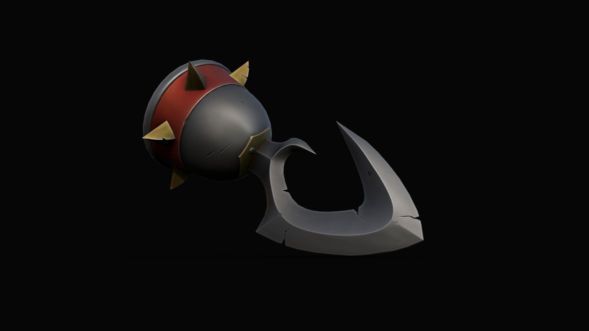 Cleaver-Knifes Low-poly 3D model_13