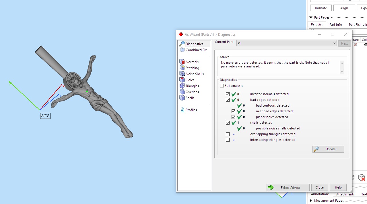 Cross pendant 1201 Orthodox 3D print model_11