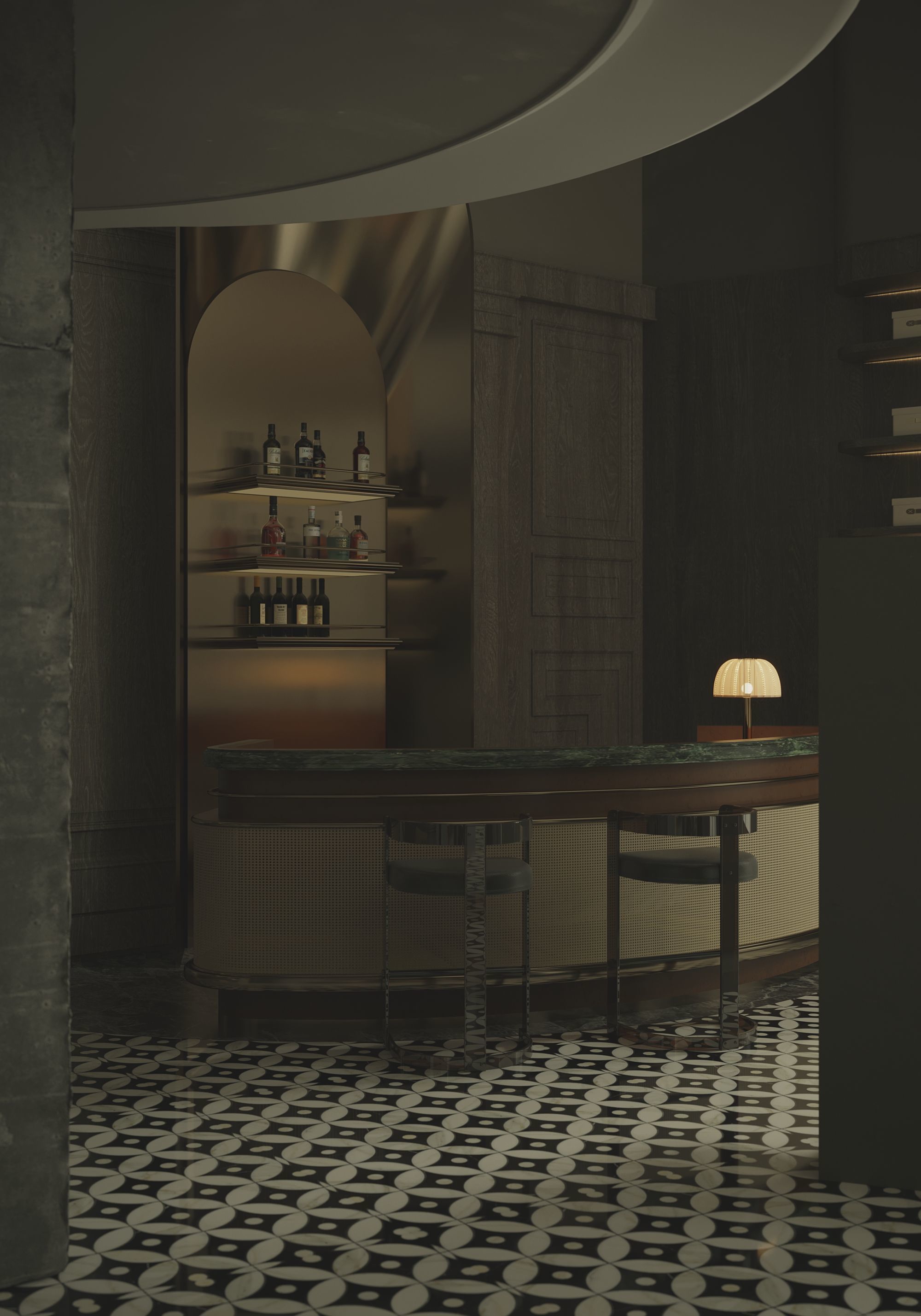 clothing store interior  3D model_12