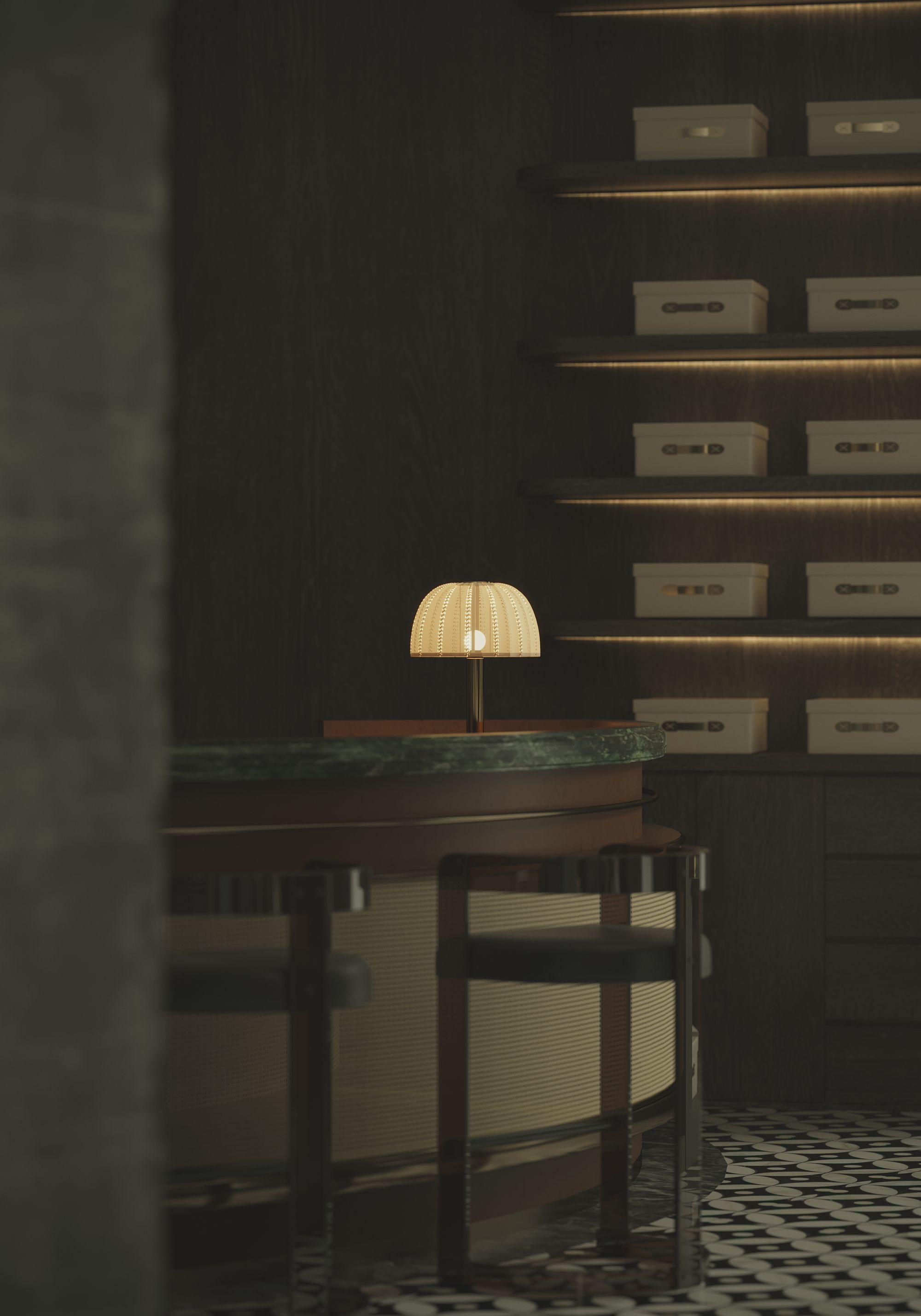 clothing store interior  3D model_5