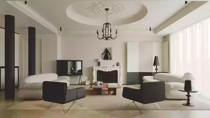 apartment interior scenes     