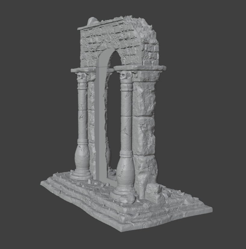 Portal 4 3D print model_14