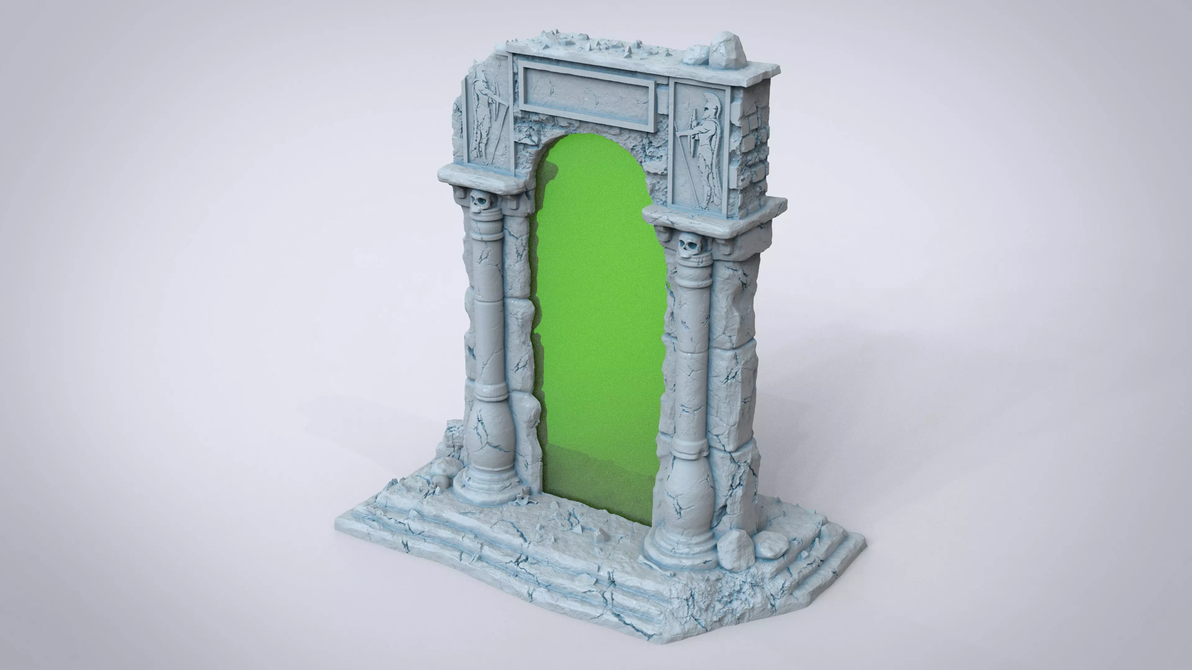 Portal 4 3D print model_0