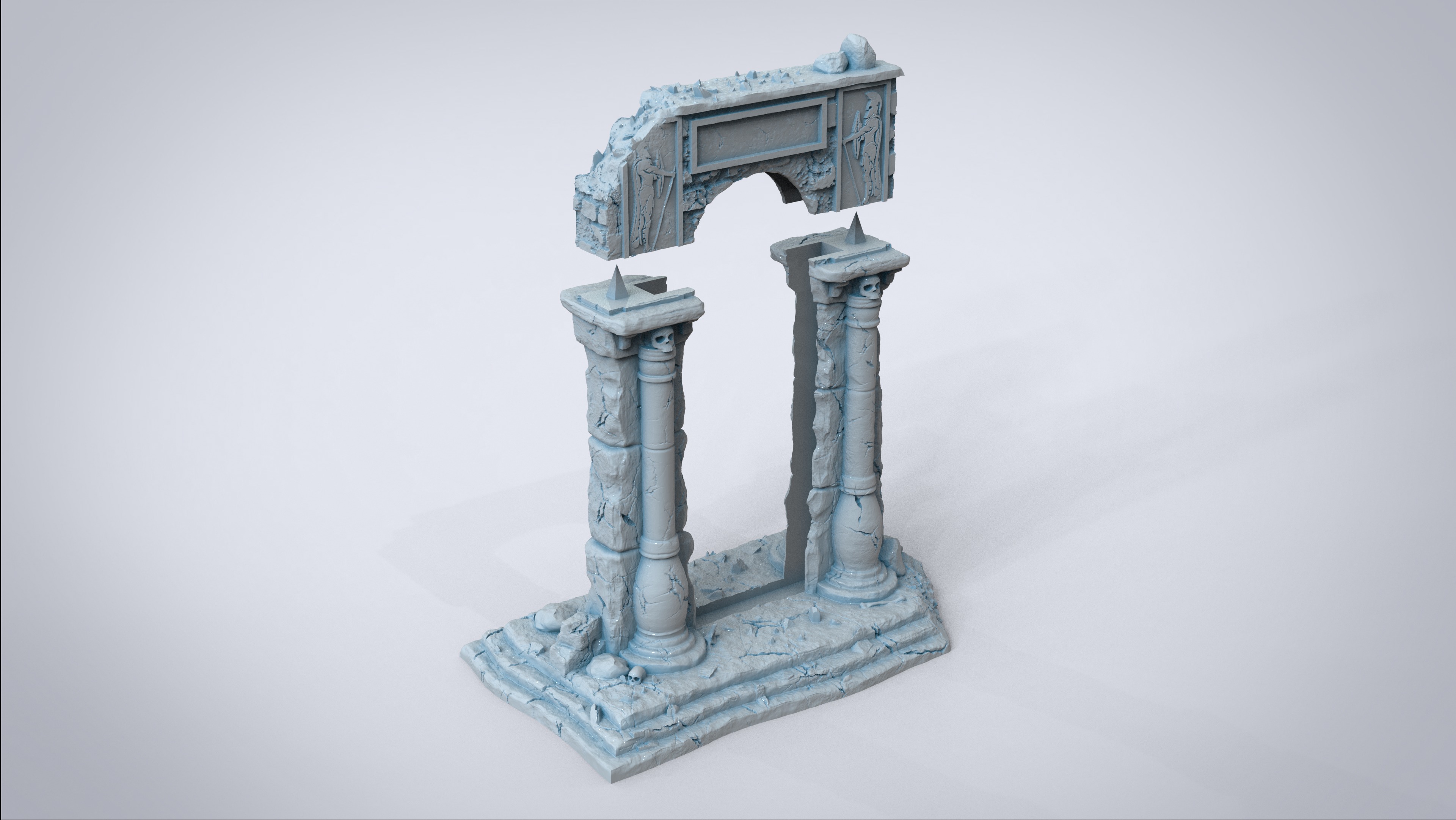 Portal 4 3D print model_3