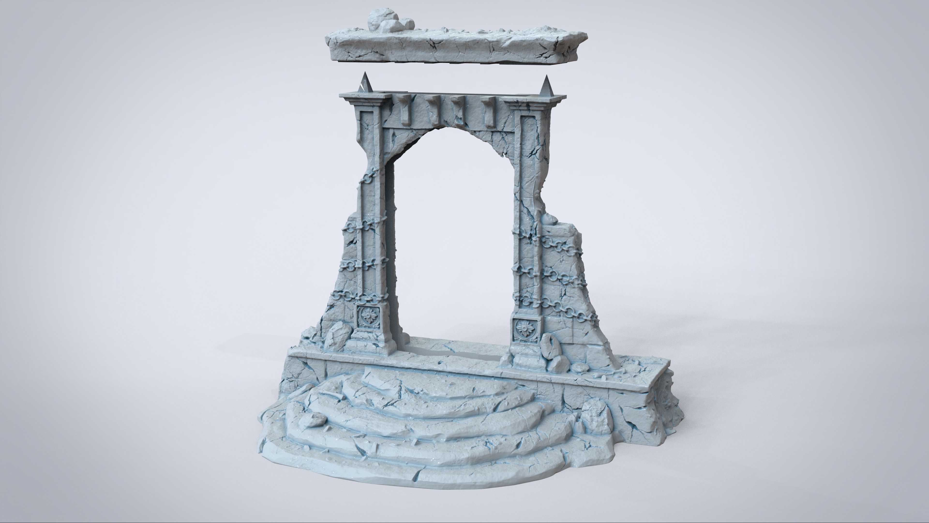 Portal 1 3D print model_3