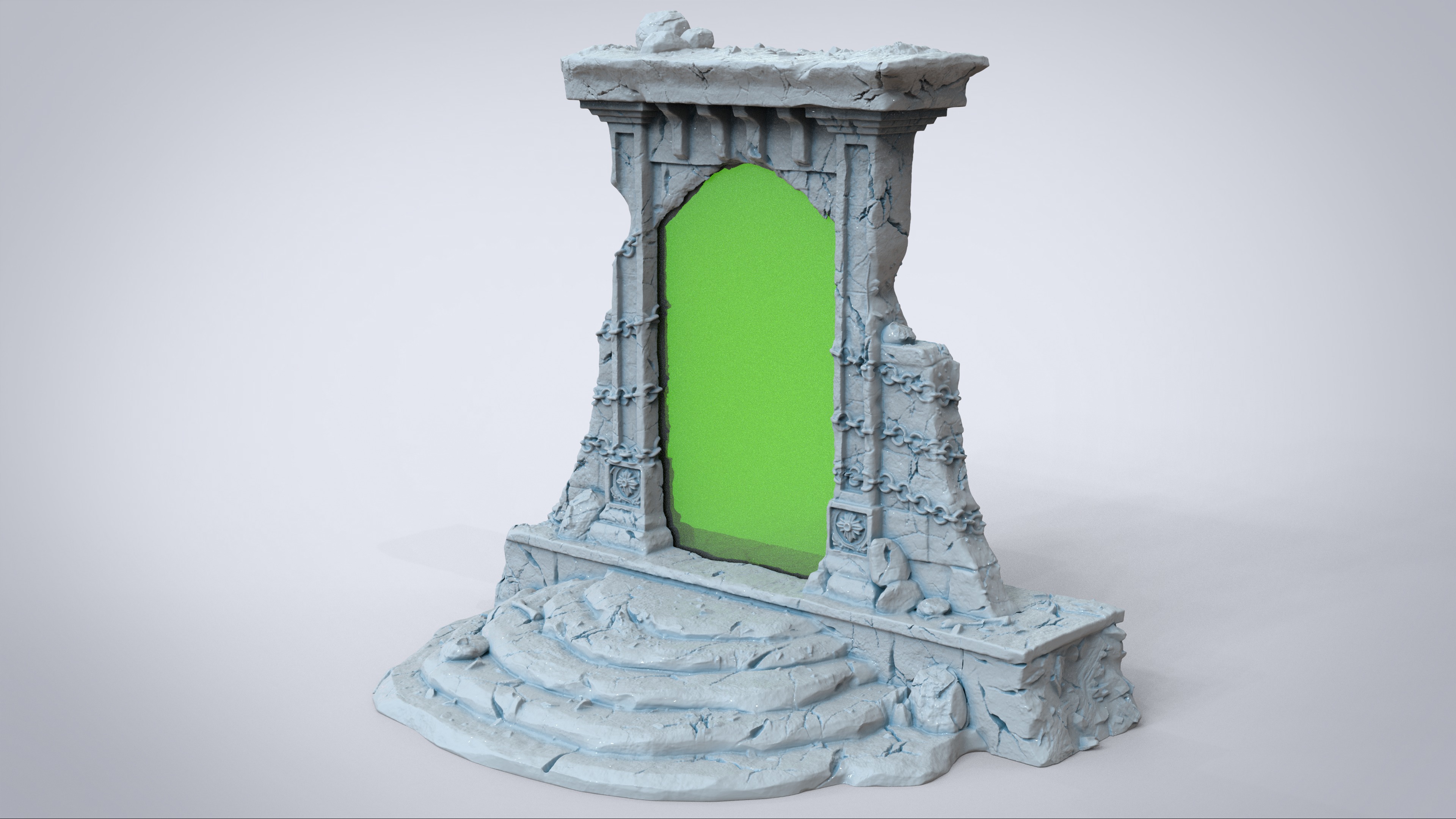 Portal 1 3D print model_1