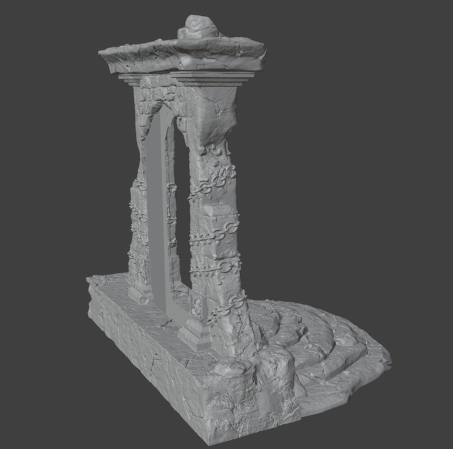 Portal 1 3D print model_6