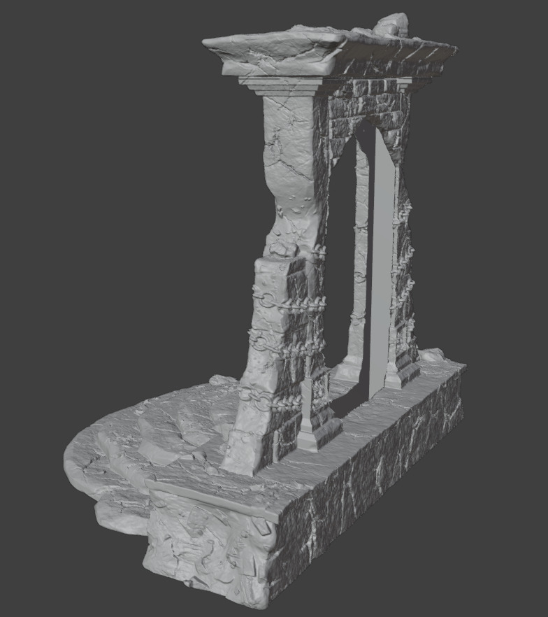 Portal 1 3D print model_4