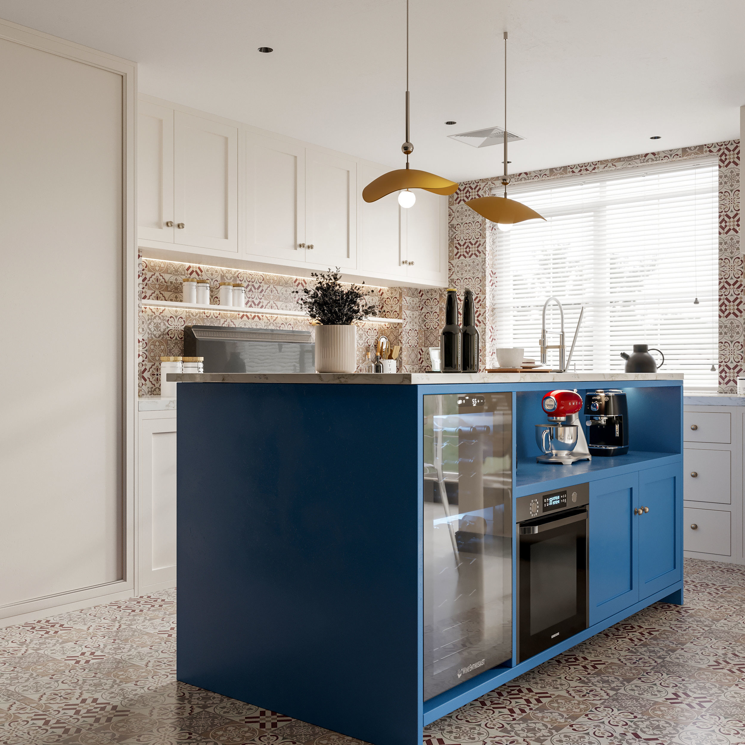 apartment interior scenes        3D model_4