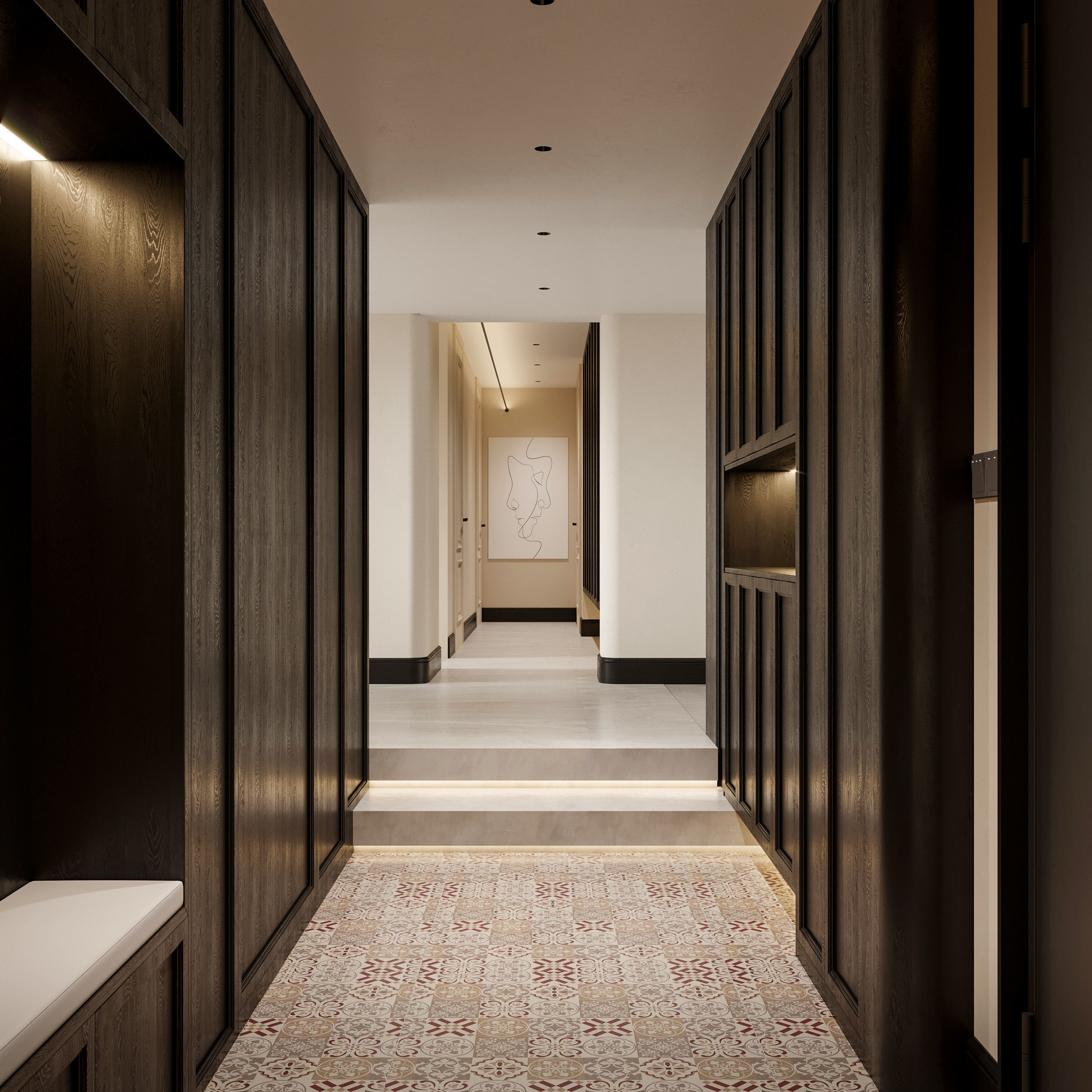 apartment interior scenes        3D model_7