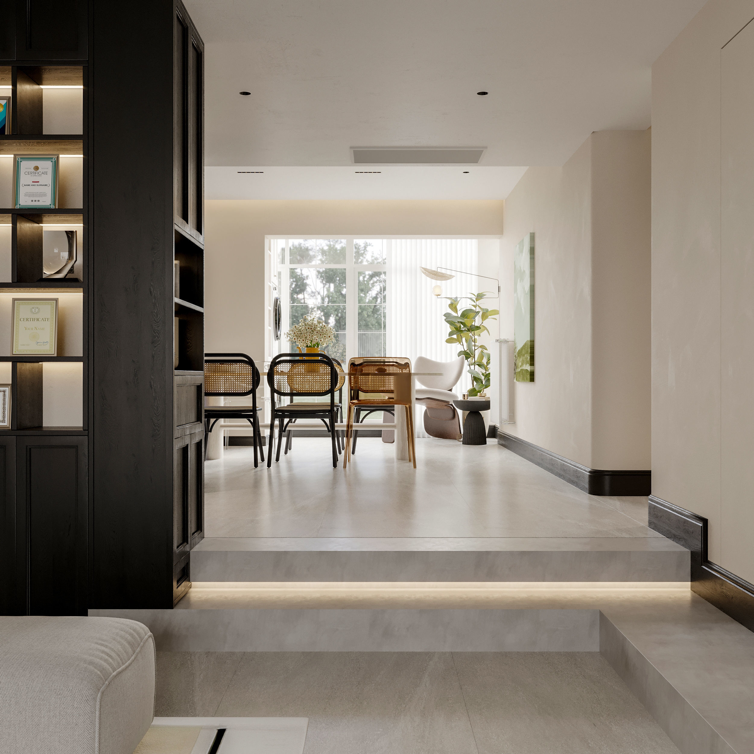 apartment interior scenes        3D model_9