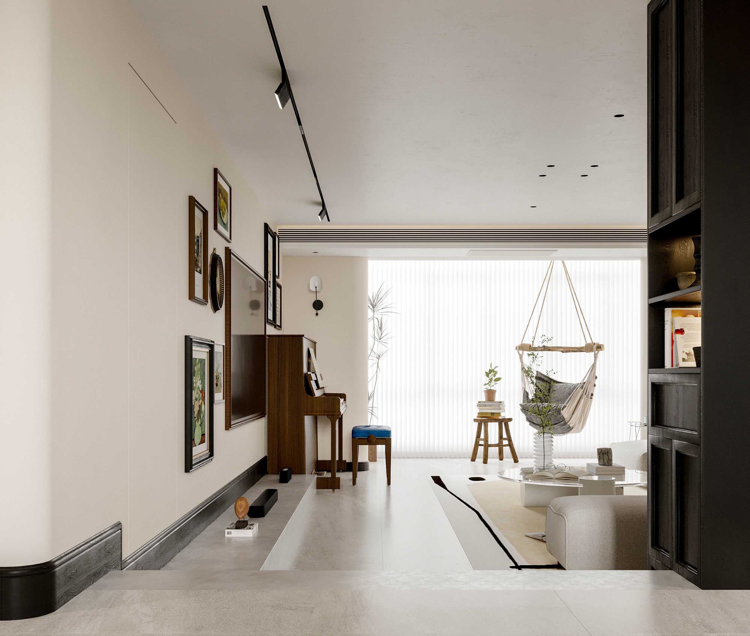 apartment interior scenes        3D model_10