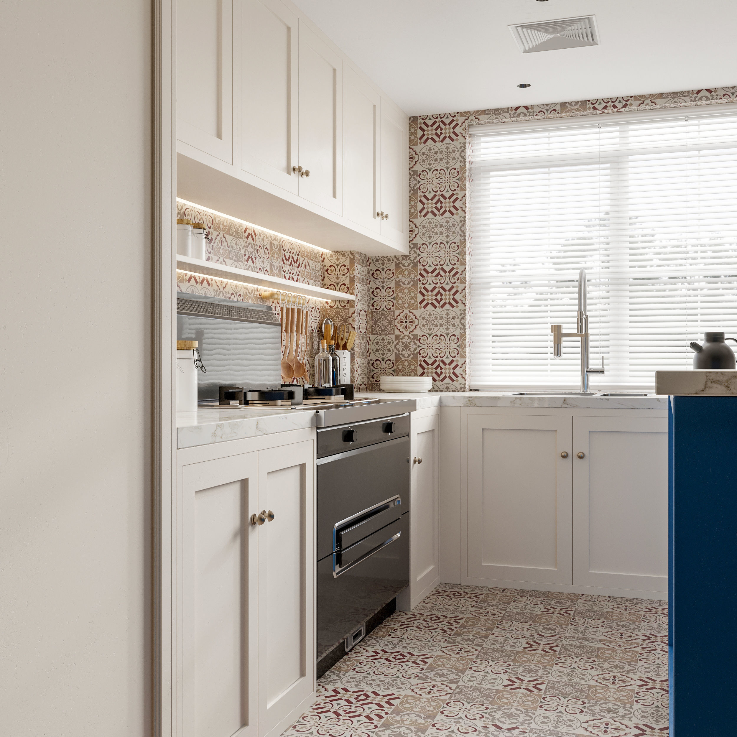 apartment interior scenes        3D model_5