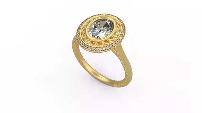 Woman Solitaire 1651