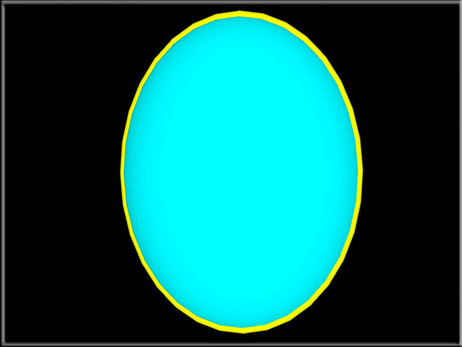 Rainbow Opal Low-poly 3D model_2