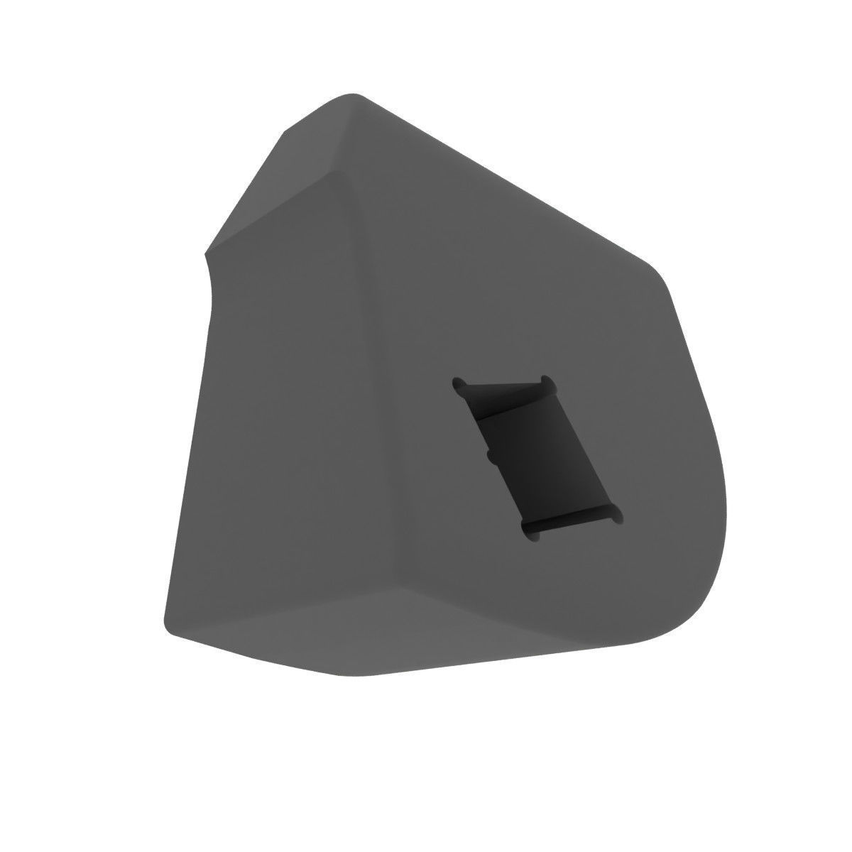 Hood opening handle Fiat 735410607 - REPAIR KIT 3D print model_8