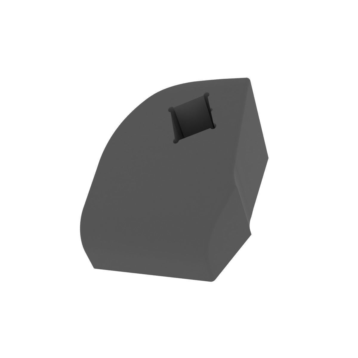 Hood opening handle Fiat 735410607 - REPAIR KIT 3D print model_12