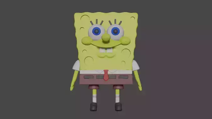 Spongebob toy Free 3D print model