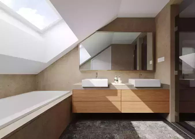 bathroom interior scenes