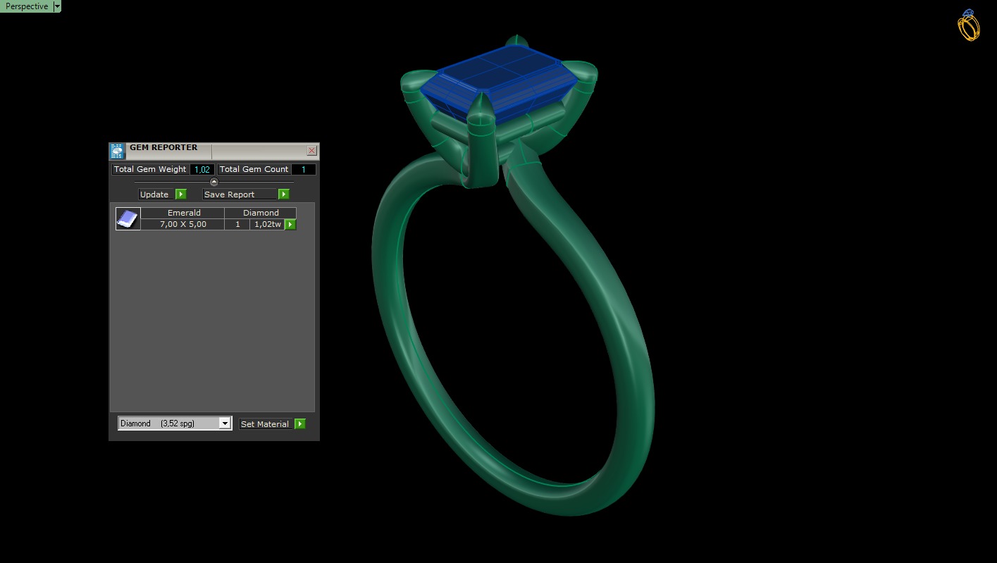 Woman Solitaire 1567 3D print model_6