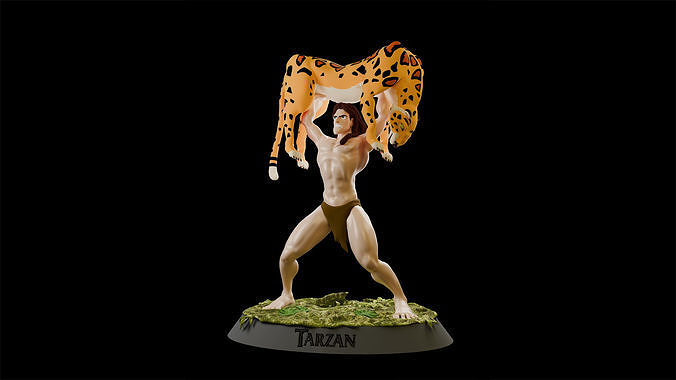 TARZAN Ready for Print  3D print model