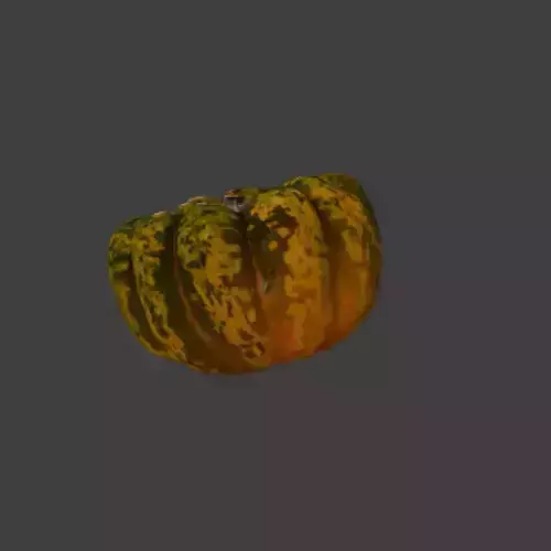 Pumpkin Low-poly 3D model