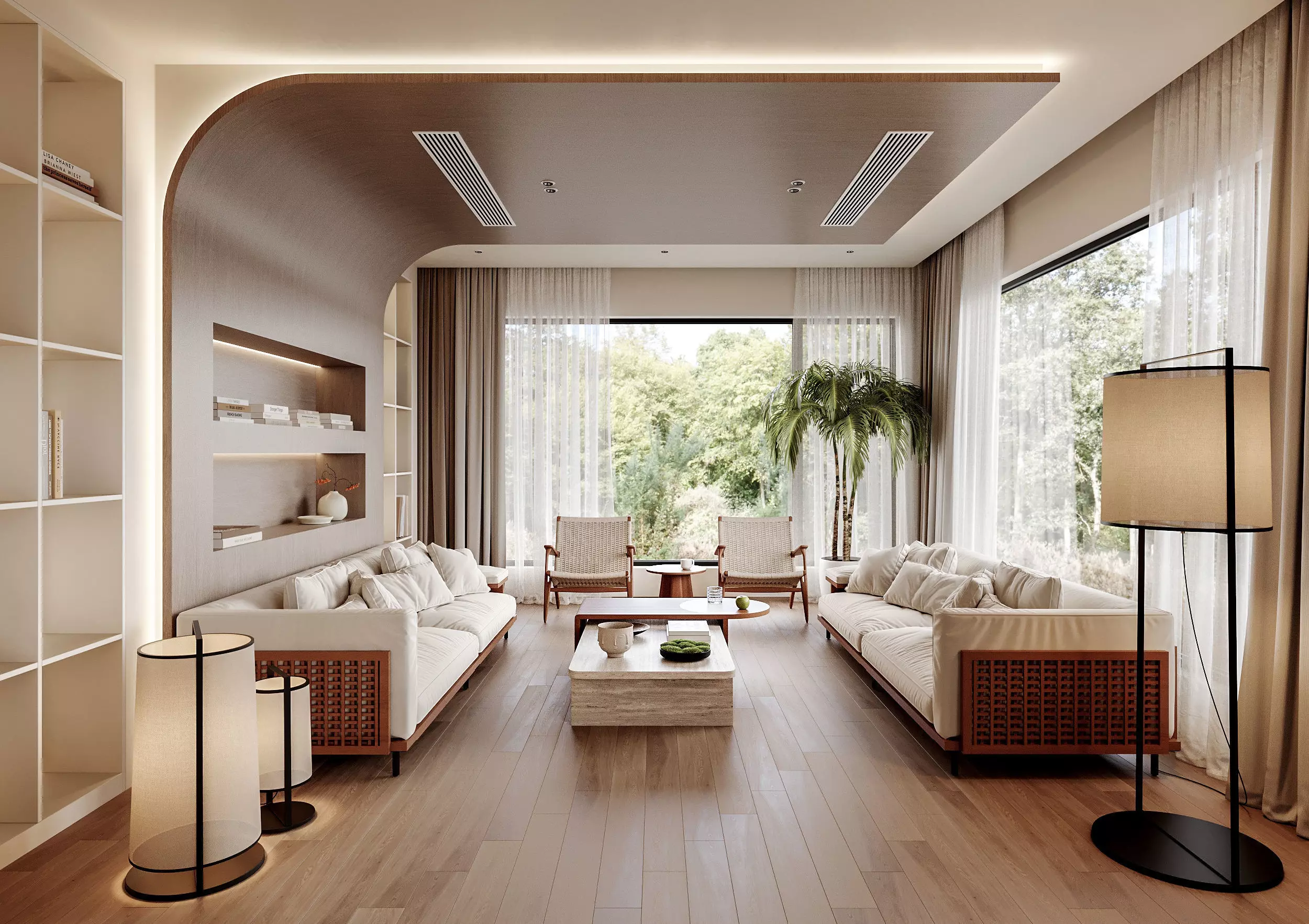 apartment interior scenes 3D model