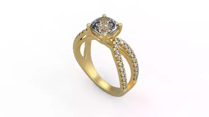 Woman Solitaire 1673