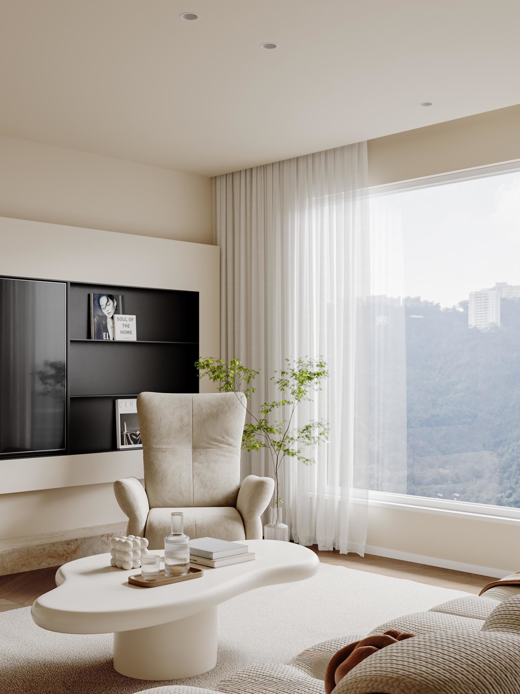 apartment interior scenes 3D model_3