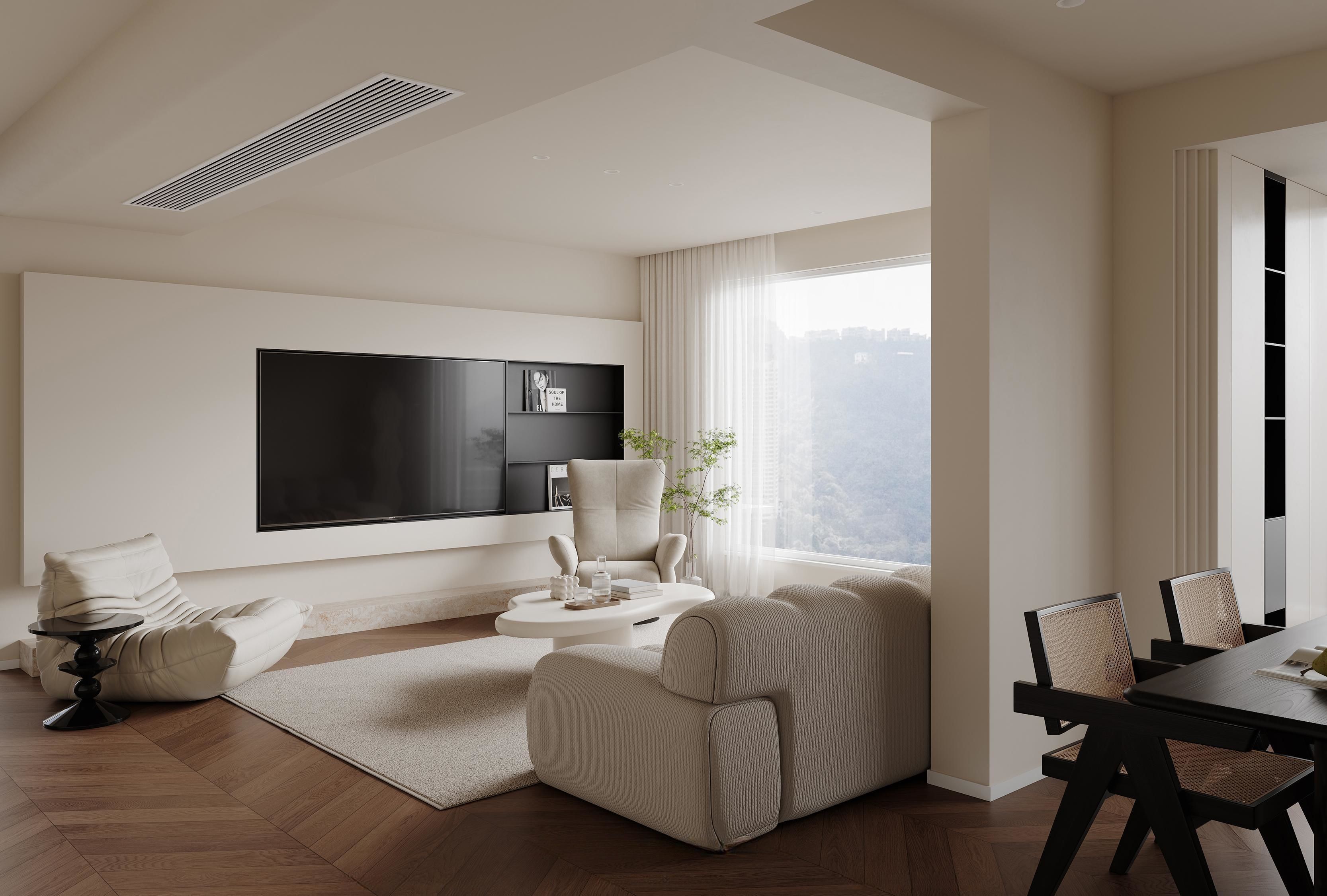 apartment interior scenes 3D model_8