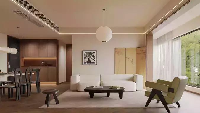 apartment interior scenes     