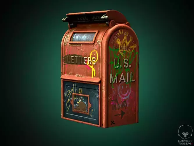 Mailbox 3D Model 