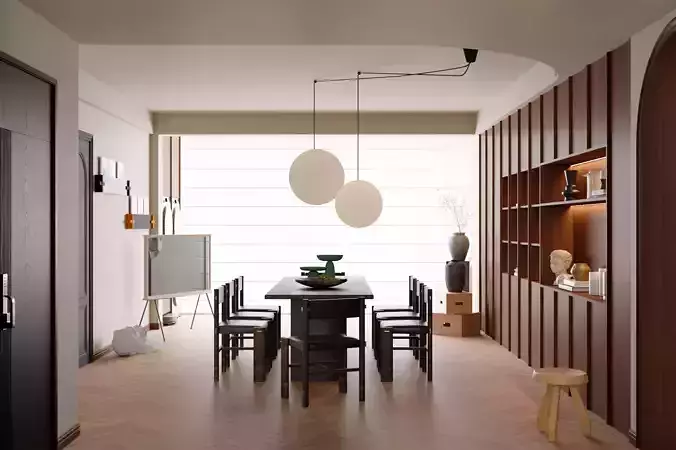 apartment interior scenes  