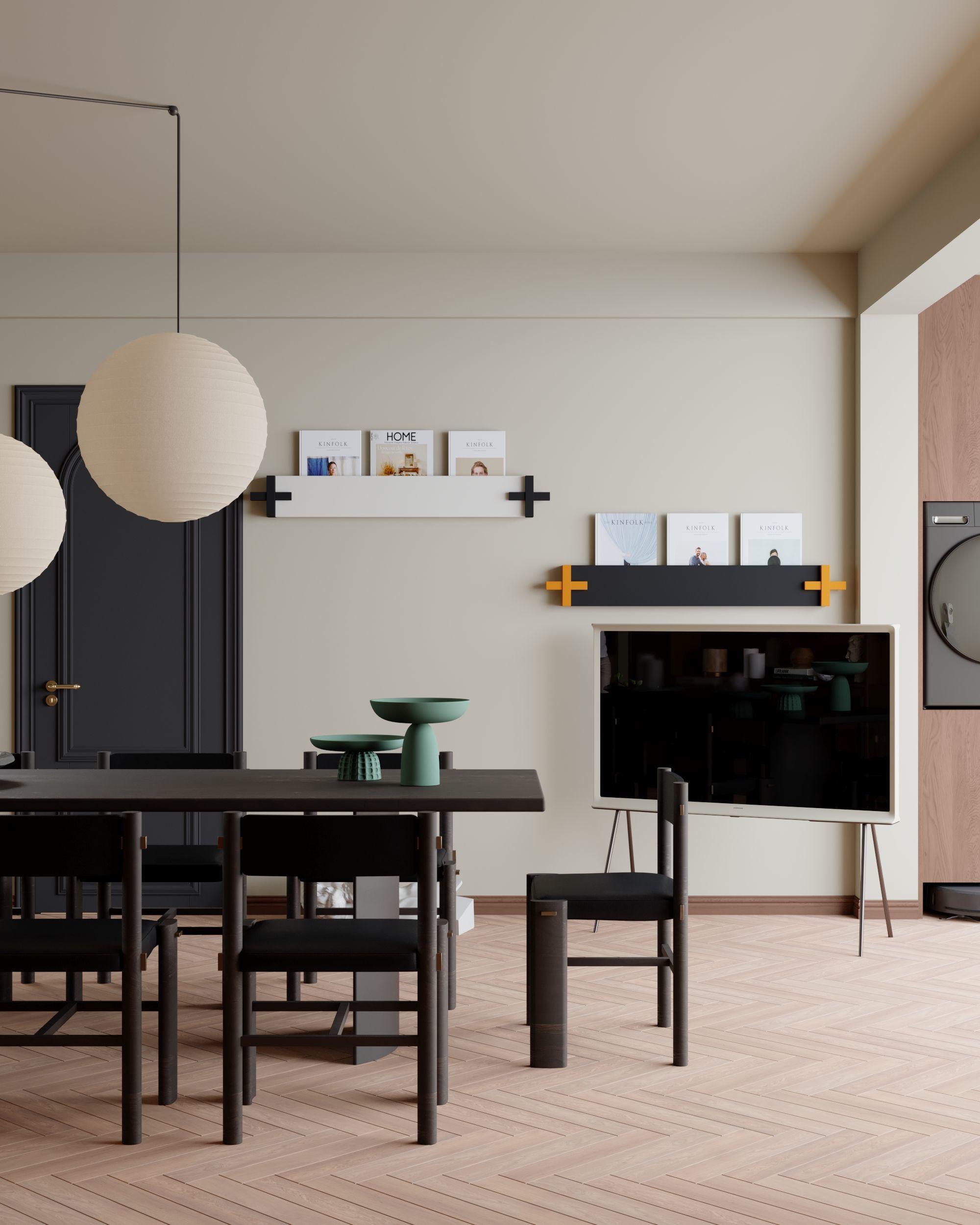 apartment interior scenes   3D model_8