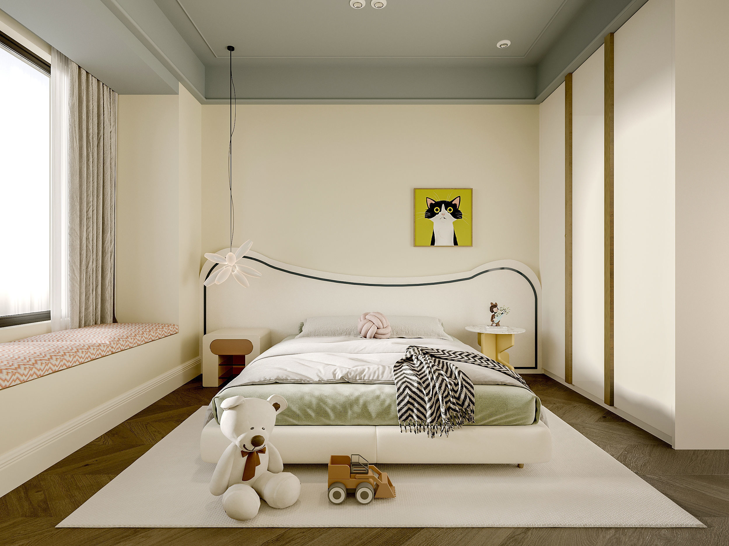 apartment interior scenes 3D model_4