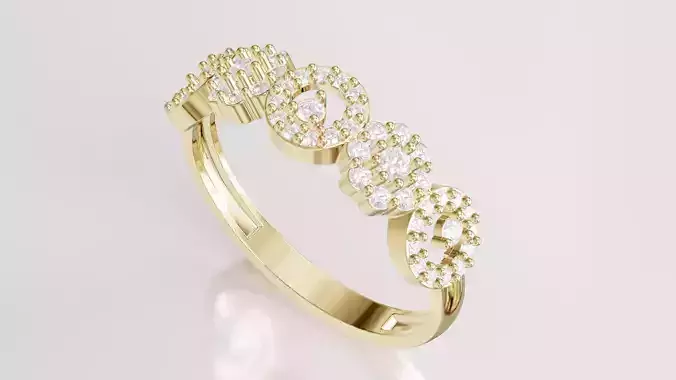 Jewelry Diamond Ring Model RG28