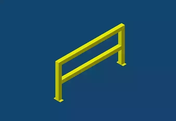 Railing 3D model