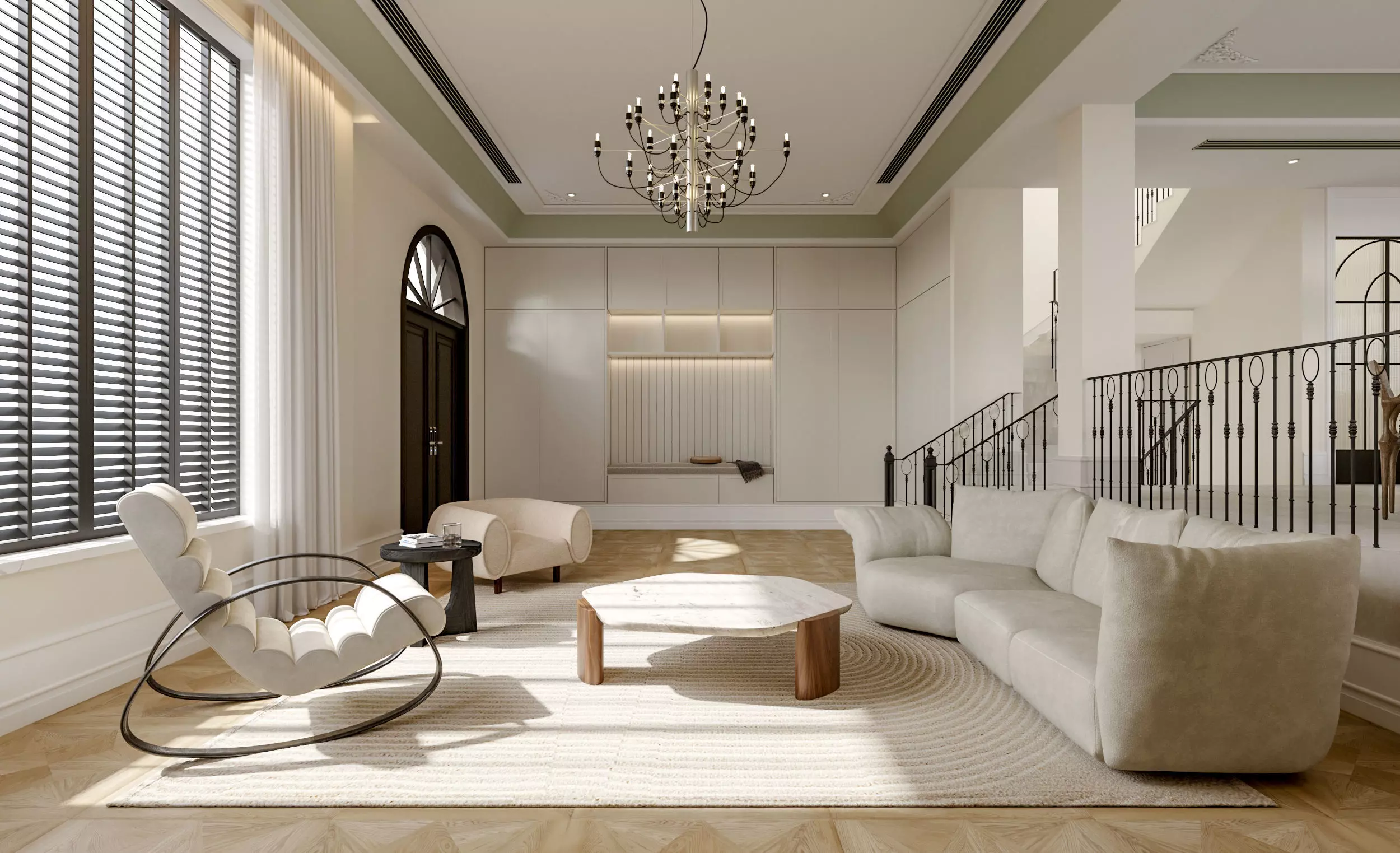 apartment interior scenes 3D model