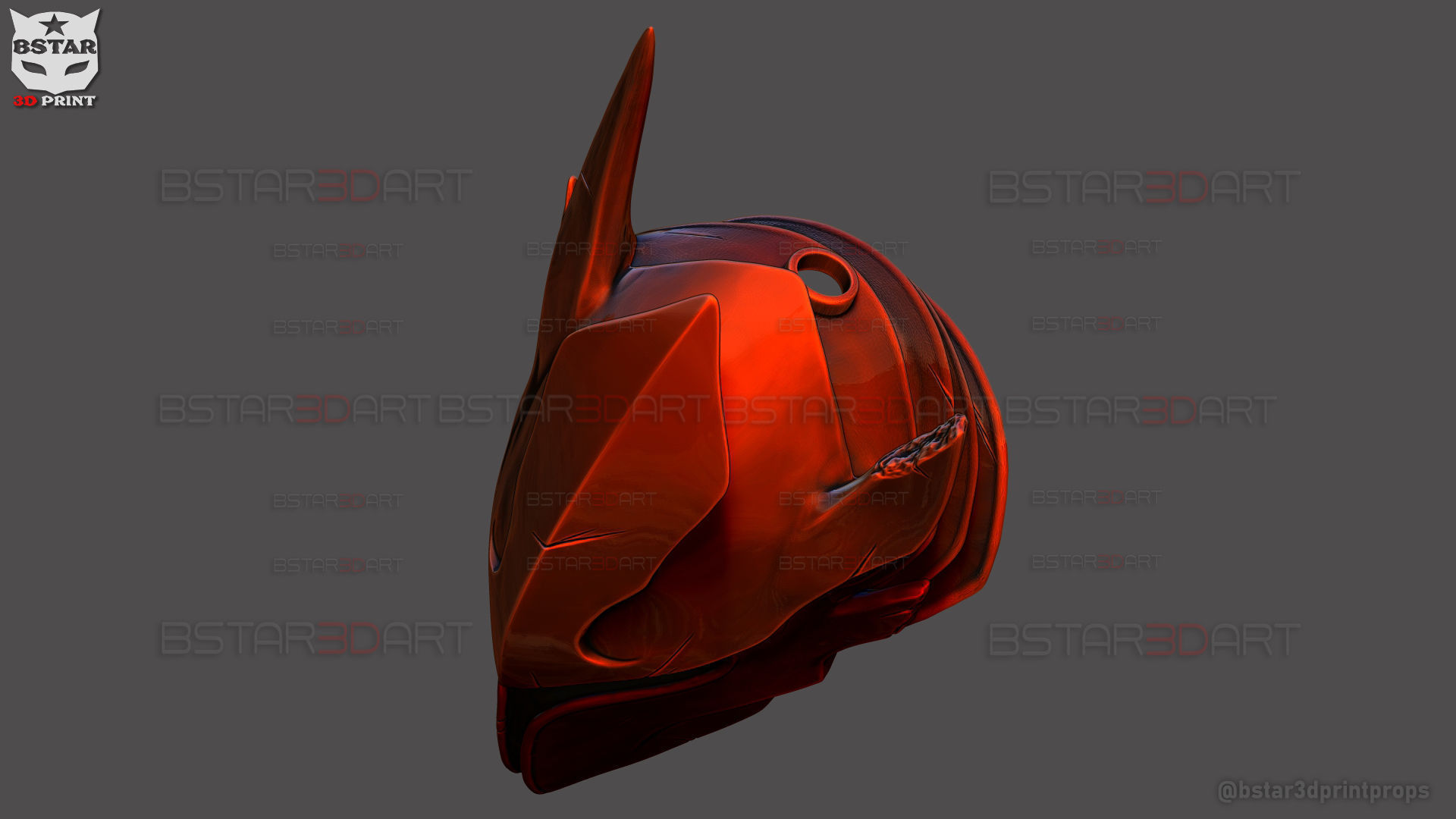 Igris Helmet With Hair- Solo Leveling Cosplay 3D print model_27