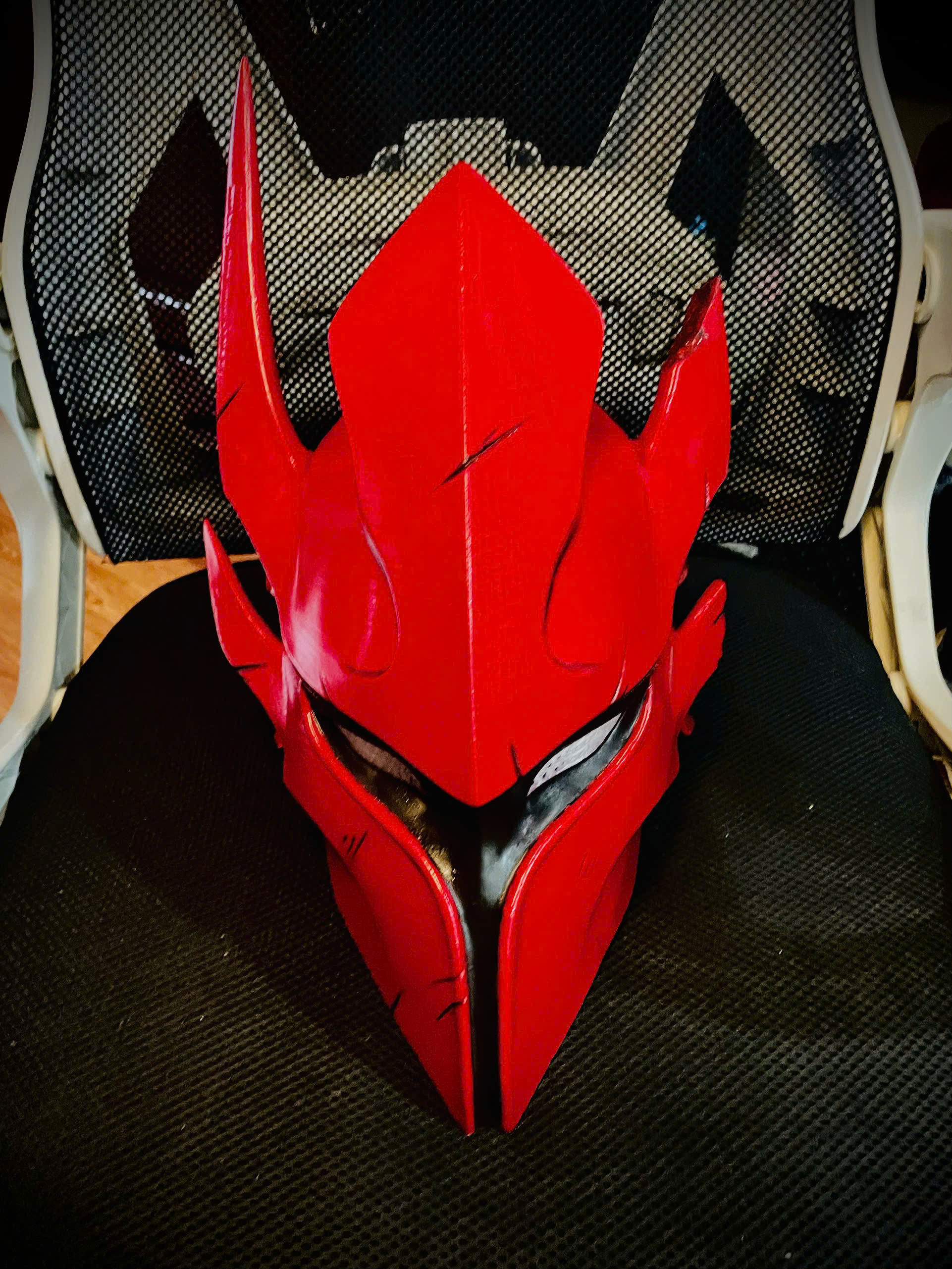 Igris Helmet With Hair- Solo Leveling Cosplay 3D print model_2
